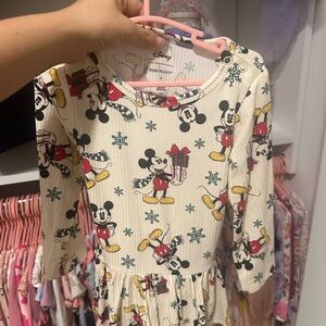 Disney Mickey Mouse Cream Dress